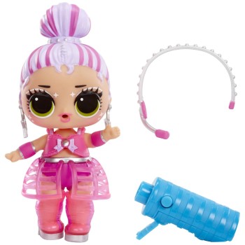 MGA Entertainment LOL Surprise! Doll Mini Neon Pop Stars Dance Assortment 120674-EUC 035051120674