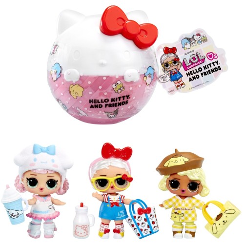 MGA Entertainment L.O.L. Surprise Loves Hello Kitty & ΦΙΛΕΣ ΚΟΥΚΛΑ ASST. (PDQ) 523840 035051523840