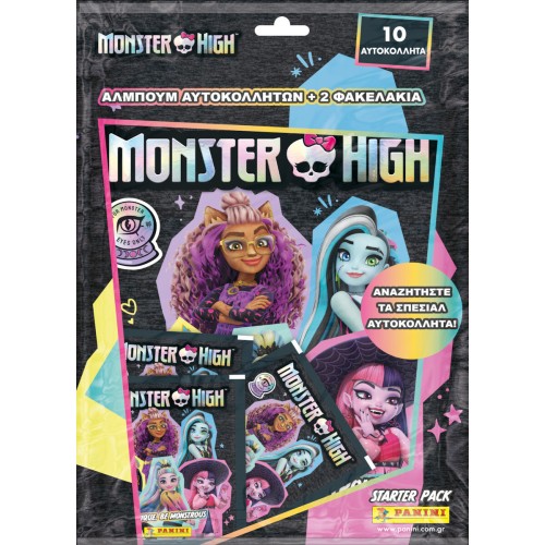 Monster High Starter Pack Album Panini PA.AL.MH.125 8051708010992