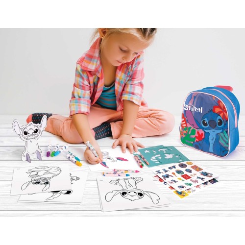 As company Disney Stitch as σετ ζωγραφικής σε backpack  stitch για 3+ χρονών 1023-68104 5203068681043