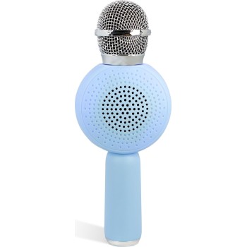 otl technologies otl  bl1209 bluey popsing led light up wireless karaoke microphone with voi  5055371629140