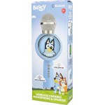 otl technologies otl  bl1209 bluey popsing led light up wireless karaoke microphone with voi  5055371629140