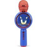 otl technologies otl  sh1207 sonic the hedgehog popsing led light up wireless karaoke microp  5055371629195
