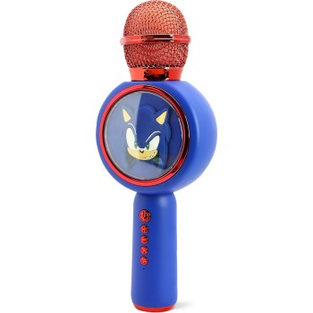 otl technologies Otl Sh1207 Sonic The Hedgehog Popsing Led Bluetooth Ασύρματο Μικρόφωνο Καραόκε  5055371629195