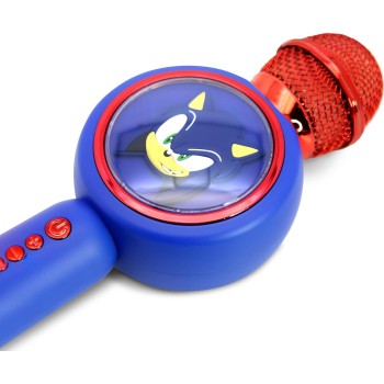otl technologies Otl Sh1207 Sonic The Hedgehog Popsing Led Bluetooth Ασύρματο Μικρόφωνο Καραόκε  5055371629195