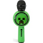 otl technologies Otl  Mc1240 Minecraft Popsing Led Light Up Wireless Karaoke Microphone With  5055371629737