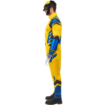 Rubies Marvel Avengers Official Marvel Wolverine Costume, Adult Superhero Fancy Dress 1001390M 195884100189