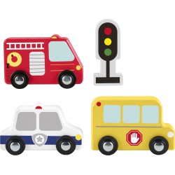 Mattel Fisher-price Wooden Vehicle Pack JCY32 194735279401