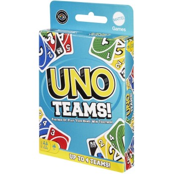 Mattel Team Uno Games Επιτραπέζια Παιχνίδι Καρτών HXT58 194735238026