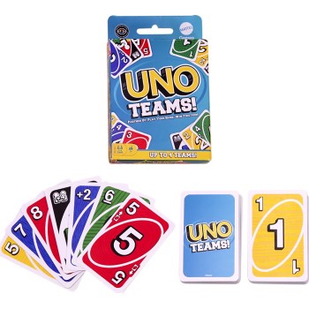 Mattel Team Uno Games Επιτραπέζια Παιχνίδι Καρτών HXT58 194735238026