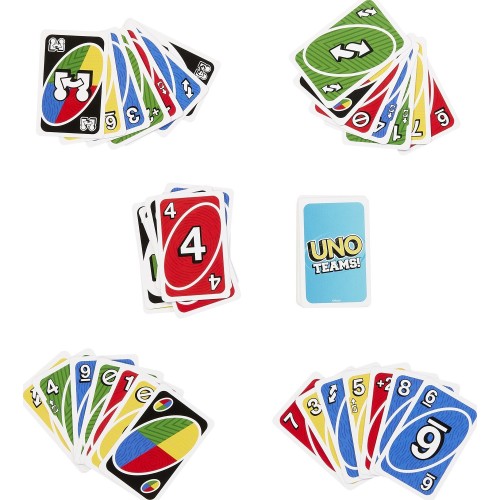 Mattel Team Uno Games Επιτραπέζια Παιχνίδι Καρτών HXT58 194735238026