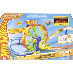 Mattel Hot Wheels Rapid Launch & Loop JBX65 194735266357
