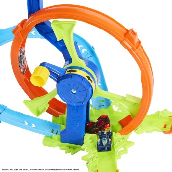 Mattel Hot Wheels Rapid Launch & Loop JBX65 194735266357