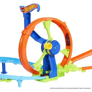 Mattel Hot Wheels Rapid Launch & Loop JBX65 194735266357
