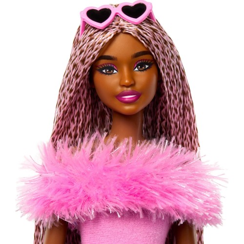 Mattel Barbie Brb Deluxe Style S4 Συλλεκτική Κούκλα Με Ροζ Φόρμα Και Κοτσιδάκια HYV28 194735255962