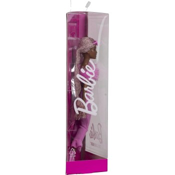 Mattel Barbie Brb Deluxe Style S4 Συλλεκτική Κούκλα Με Ροζ Φόρμα Και Κοτσιδάκια HYV28 194735255962