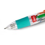 Legami Mini 4-Colour Ballpoint Pen - Mini Magic Rainbow MRP0002 8052694010317