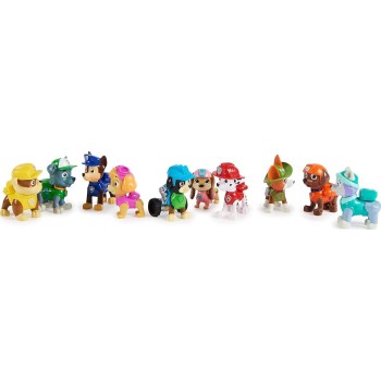 Spin Master paw patrol, 10th anniversary, all paws on deck toy figures gift  with 10 co 086771 778988435922