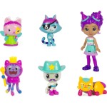 Spin Master Gabbys Dollhouse, Celebration-Themed Figures With Gabby Girl, 5 Cat Toy Fig 102491 681147010123