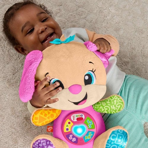 Mattel Fisher-Price Παίζω & Μαθαίνω Smart Stages Εκπαιδευτικό Σκυλάκι Ροζ JFD34 194735293933