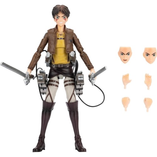 Jazwares Total Anime Φιγούρα Δράσης 16Εκ Με Αξεσουάρ W1 (5 Σχέδια) – Eren Jaeger (Attack On Titan),  JWT00001 191726717621