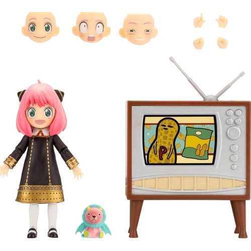 Jazwares Total Anime Φιγούρα Δράσης 16Εκ Με Αξεσουάρ W1 (5 Σχέδια) – Anya Forger (Spy Family),  JWT00001 191726717614