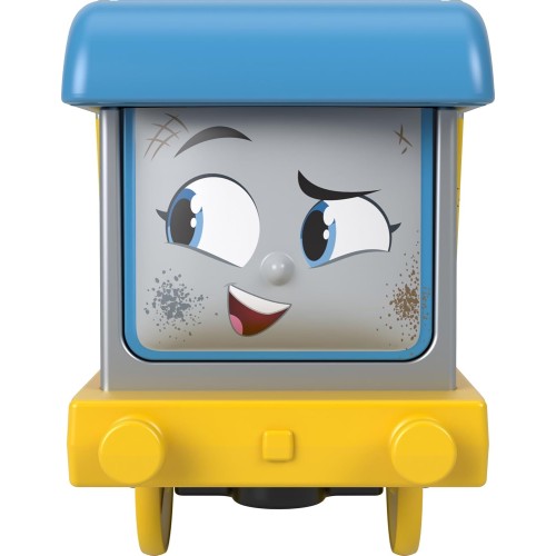 Mattel Fisher-Price Τόμας Μηχ/Τα Τρένα Με 2 Βαγόνια Thomas And Friends Wreck ‘N Roll Carly The Crane With Construction Wrecking 