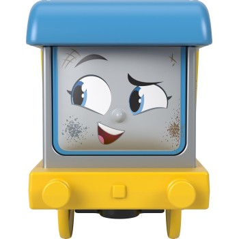 Mattel Fisher-Price Τόμας Μηχ/Τα Τρένα Με 2 Βαγόνια Thomas And Friends Wreck ‘N Roll Carly The Crane With Construction Wrecking 
