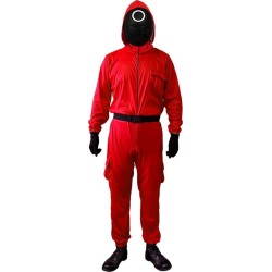 Christakopoulos Squid Game Adult Soldier With Circle Mask, Medium (160-170Cm)  5176 5212007578658