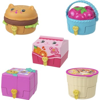 Mattel Polly Pocket Polly Mini - Tiny Takeout Reveal Μικρές Εκπλήξεις Φαγητού - 1 Τμχ JCR44 194735274956