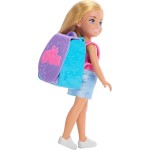 Mattel Barbie Family & Friends Cupcake Baking Backpack Blonde Chelsea Doll, Wearable Backpack With Baking Play Pieces JBF46 1947