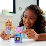 Mattel Barbie Family & Friends Cupcake Baking Backpack Blonde Chelsea Doll, Wearable Backpack With Baking Play Pieces JBF46 1947