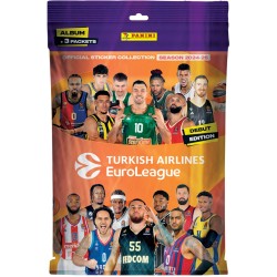 PANINI 2024/25 Turkish Airlines Euroleague Stickers Starter Pack PA.AL.EL.025 8051708023053