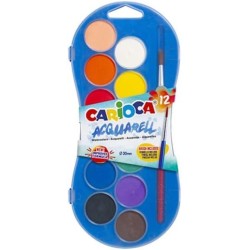 Carioca 24 Disc CD DVD Case Marker Pens & Stickers 42404 8003511424046