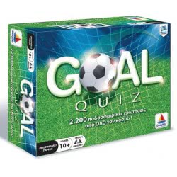 Desyllas Games Δεσύλλας Επιτραπέζιο Παιχνίδι Goal Quiz (Γκολ Κουίζ) 100563 5202276005634