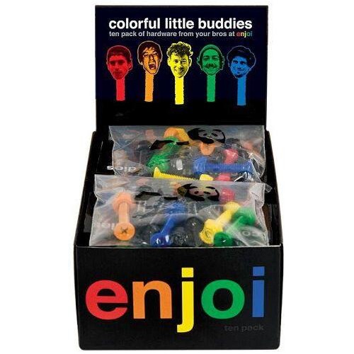 Enjoi Βίδες Andamp Παξιμάδια, 10Πακ, 7/8 49.11017002/7/8 0805538504491