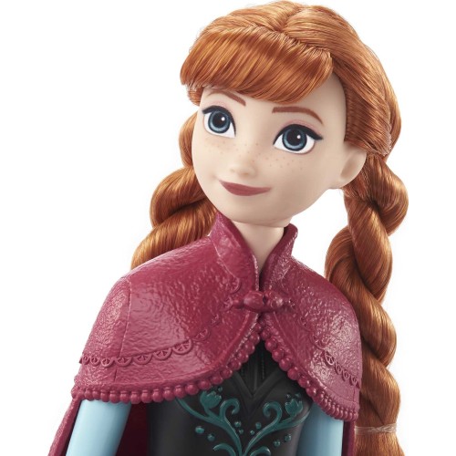 Mattel Disney Frozen Anna Κούκλα HMJ41 / HMJ43 194735128402