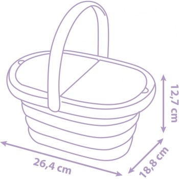 Smoby Gabbys Dollhouse Gabby Picnic Basket 312506 3032163125068