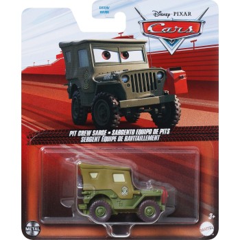 Mattel Disney Cars Disney Pixar Cars Pit Crew Sarge DXV29 / JDL75 194735287109