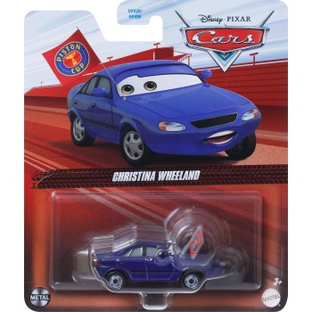 Mattel Disney Cars Disney Pixar Cars Gcc03 Toy Vehicle Christina Wheeland Blue Race Fan DXV29 / GCC03 887961724929