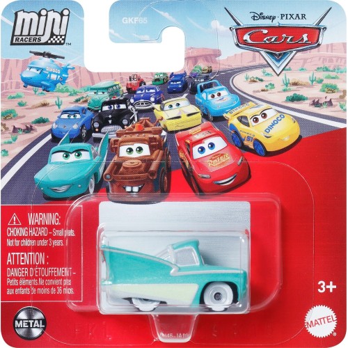 Mattel Disney Cars Μίνι Αυτοκινητάκια Cars Minis Flo Disney Pixar Cars Όχημα Παιχνίδι GKF65 / JDJ45 194735285242