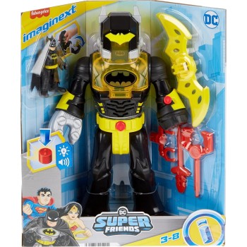 Mattel Fisher-Price Imaginext Dc Friends Batman Insider Και Exo Suit 12 Ιντσών Με Φώτα Και Ήχους HYG31 194735245901