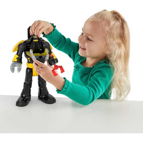 Mattel Fisher-Price Imaginext Dc Friends Batman Insider Και Exo Suit 12 Ιντσών Με Φώτα Και Ήχους HYG31 194735245901
