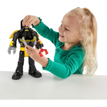 Mattel Fisher-Price Imaginext Dc Friends Batman Insider Και Exo Suit 12 Ιντσών Με Φώτα Και Ήχους HYG31 194735245901