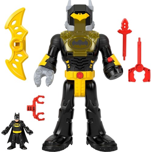 Mattel Fisher-Price Imaginext Dc Friends Batman Insider Και Exo Suit 12 Ιντσών Με Φώτα Και Ήχους HYG31 194735245901