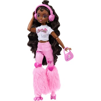 Mattel Barbie Dream Besties Κούκλα Και Αξεσουάρ, Barbie “Brooklyn” Posable Roller Skate JFX97 194735308354