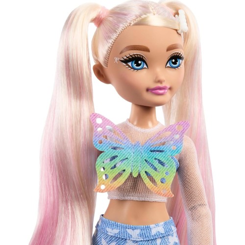 Mattel Barbie Dream Besties Doll And Accessories, Malibu Posable Roller Skating Fashion Doll With Blonde Hair, 9 Makeup Themed P