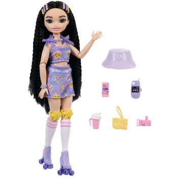 Mattel Barbie Dream Besties Roller Skate Renee Κούκλα JFX99 194735308330