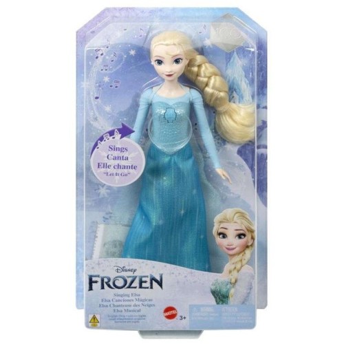 Mattel Disney Frozen Κούκλα Έλσα Που Τραγουδάει Ελληνικά JDX52 194735290642