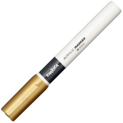 Carioca Acrylic Marker - Gold C45218 8003511314194